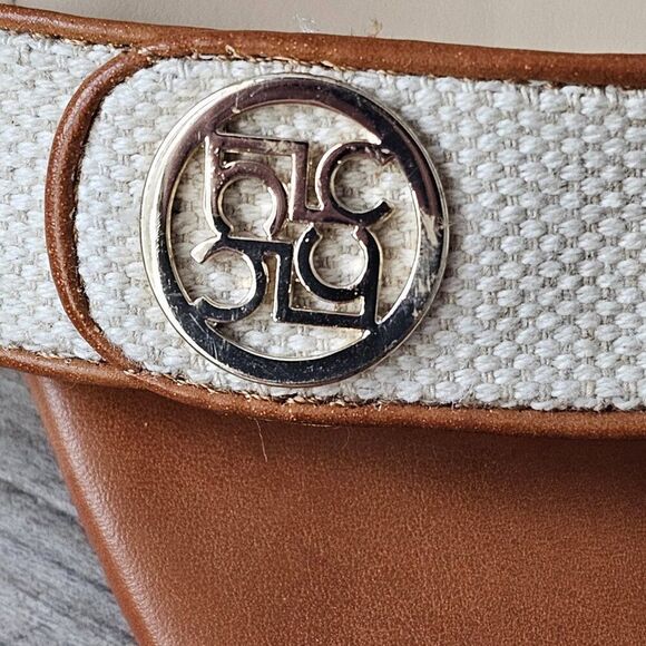 Liz Claiborne LC NIHOA Strappy Block Heel Brown Sandal - Picture 9 of 10